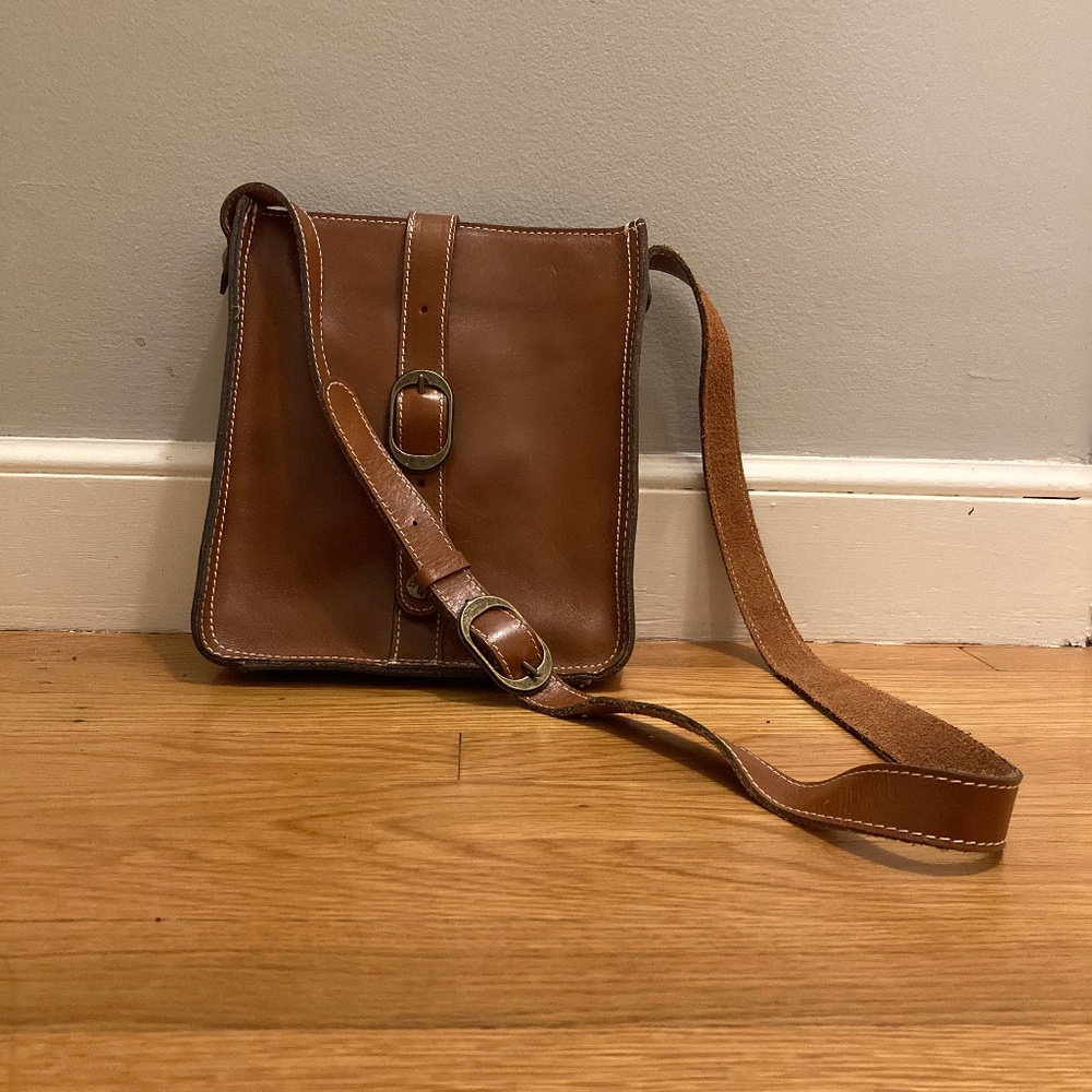 Patricia Nash Brown Crossbody Bag